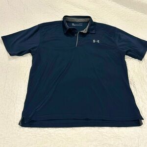Under Armour Golf Polo Navy Large